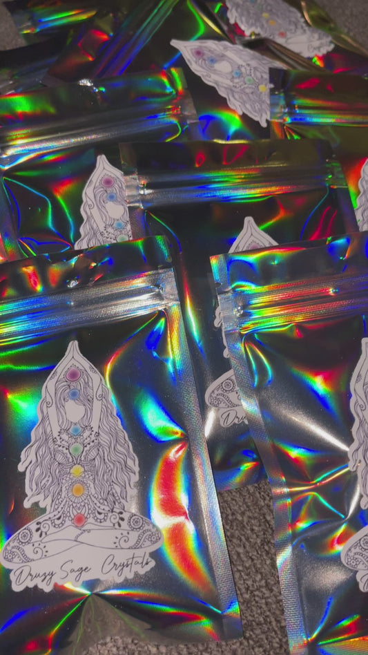 Chakra mini hearts set