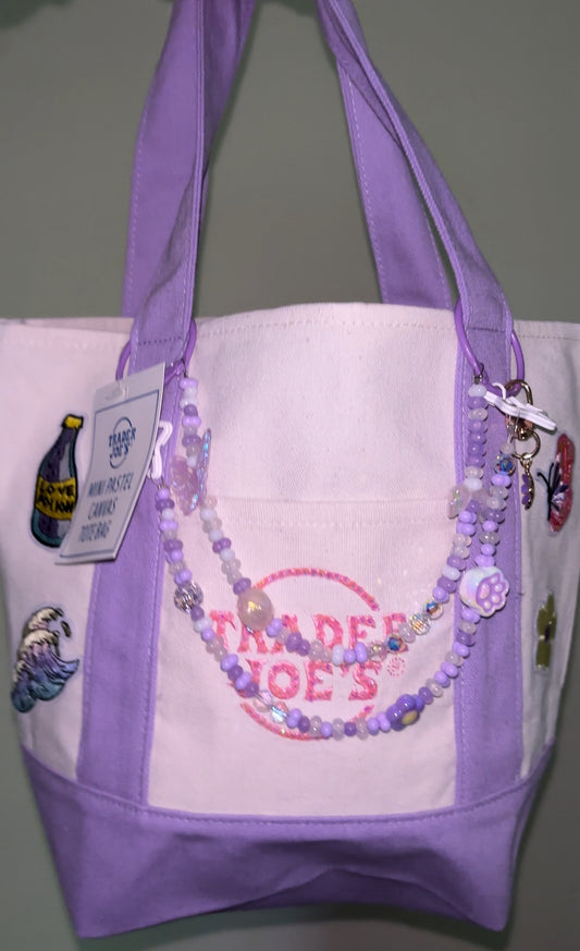 ✨ Trader Joe’s totes *purple*